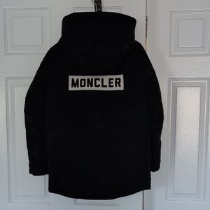 Moncler Boy Down Jacket, Black 12 Years Old